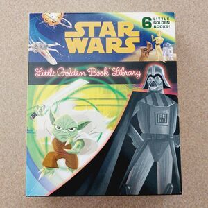 Star Wars Little Golden Book Library Boxed Set Trilogy Hardcover Set of 6